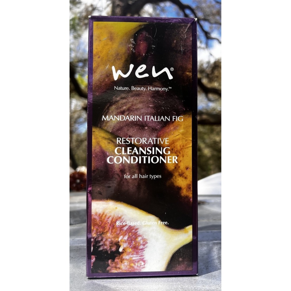 Wen Mandarin Italian Fig Restorative Cleansing Conditioner 16oz Chaz Dean New
